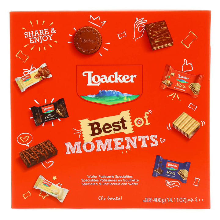 Best of Moments, Variety Pack of Wafers & Chocolates, 14.11 oz. Box