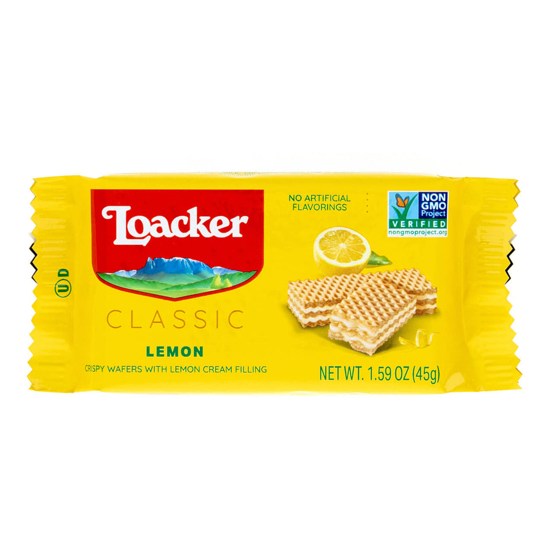 Classic Lemon Wafers,  Box of 12 (Wholesale)
