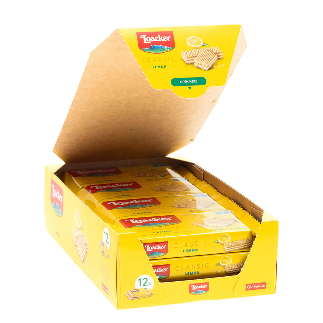 Classic Lemon Wafers,  Box of 12 (Wholesale)