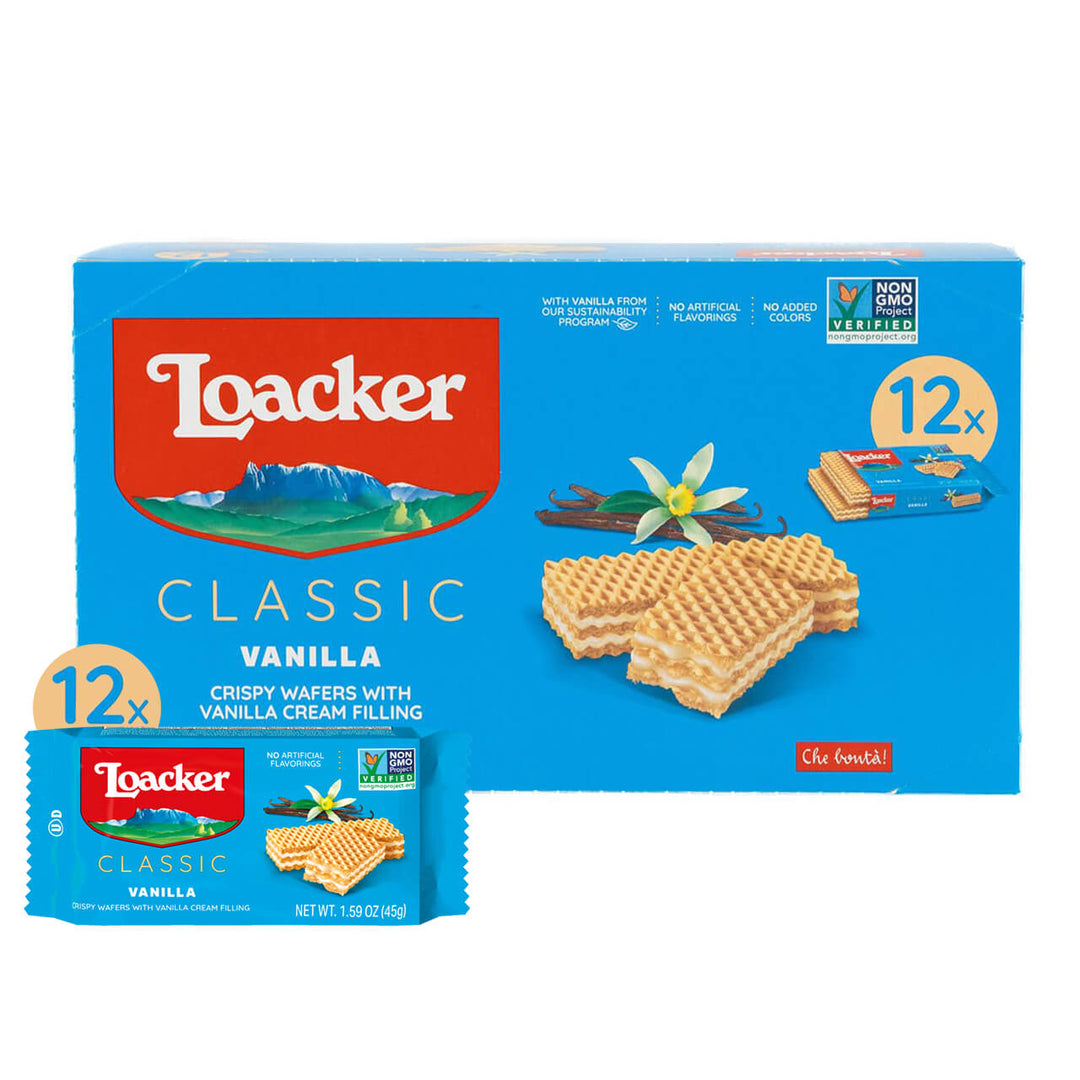 Classic Vanilla Wafers,  Box of 12 (Wholesale)