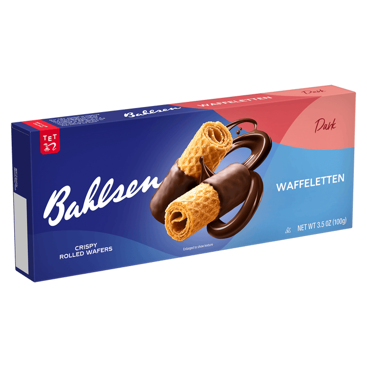 Bakhlsen Waffeletten chocolate-coated rolled wafers packaging 