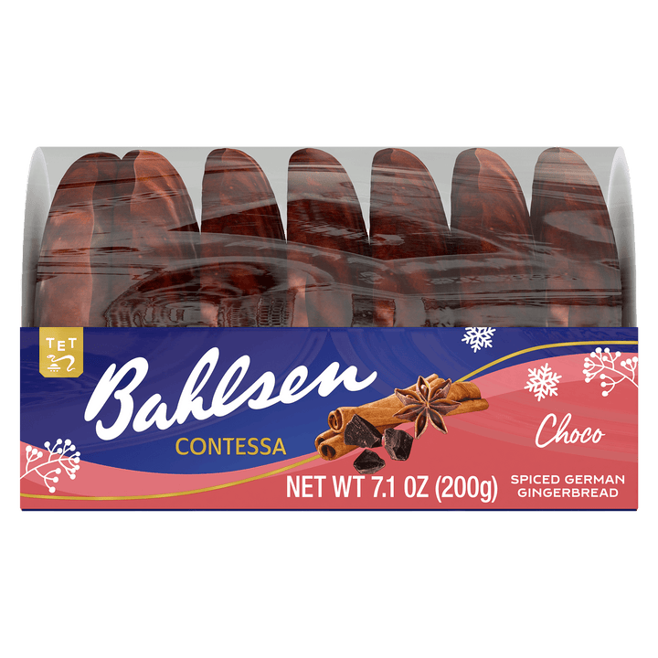 Bahlsen Contessa Choco Spiced German Gingerbread packaging