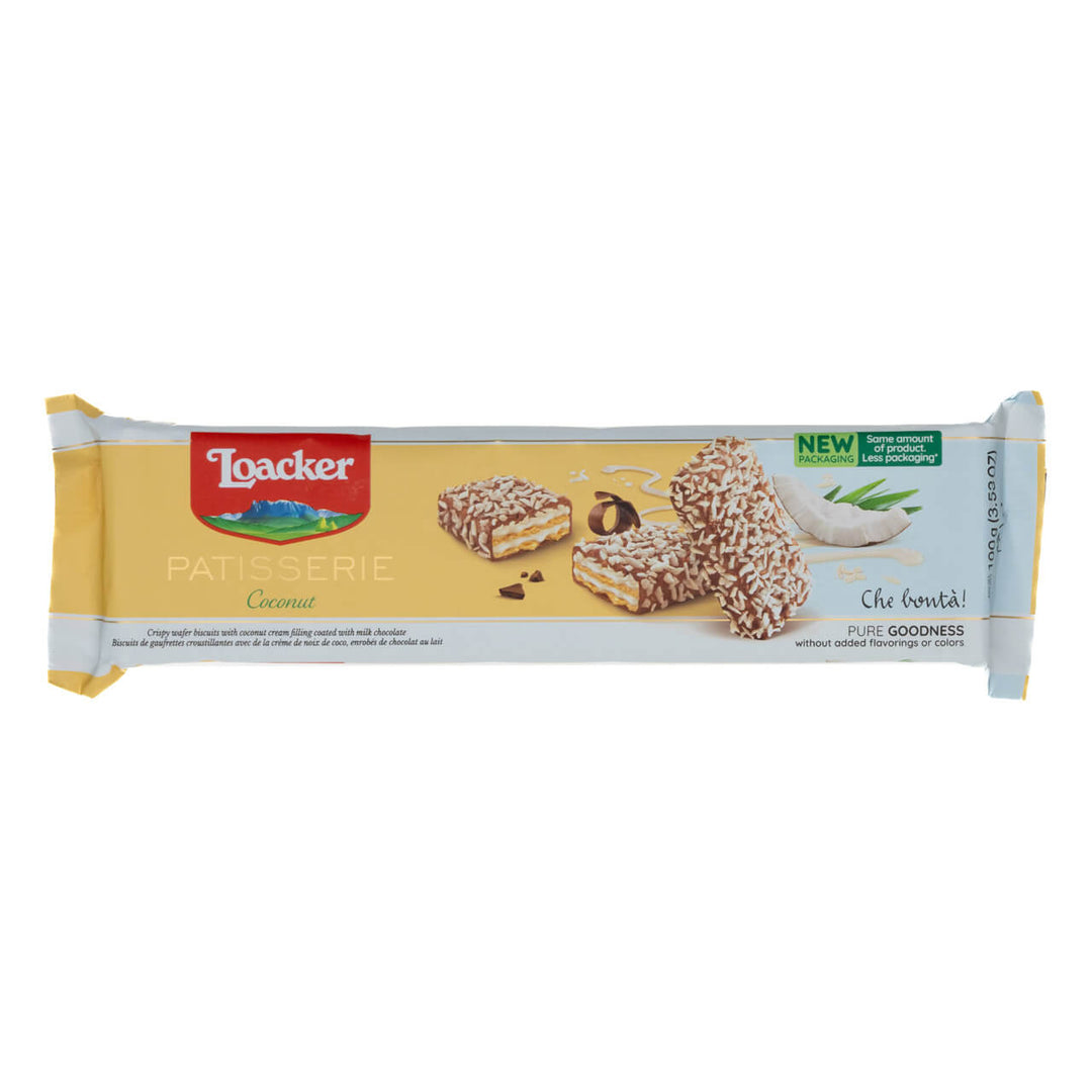 Patisserie Coconut, Chocolate Coated Specialty, 3.53 oz. Box