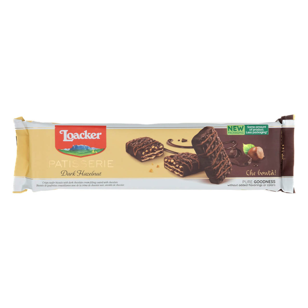 Patisserie Dark Hazelnut, Chocolate Coated Specialty, 3.53 oz. Box
