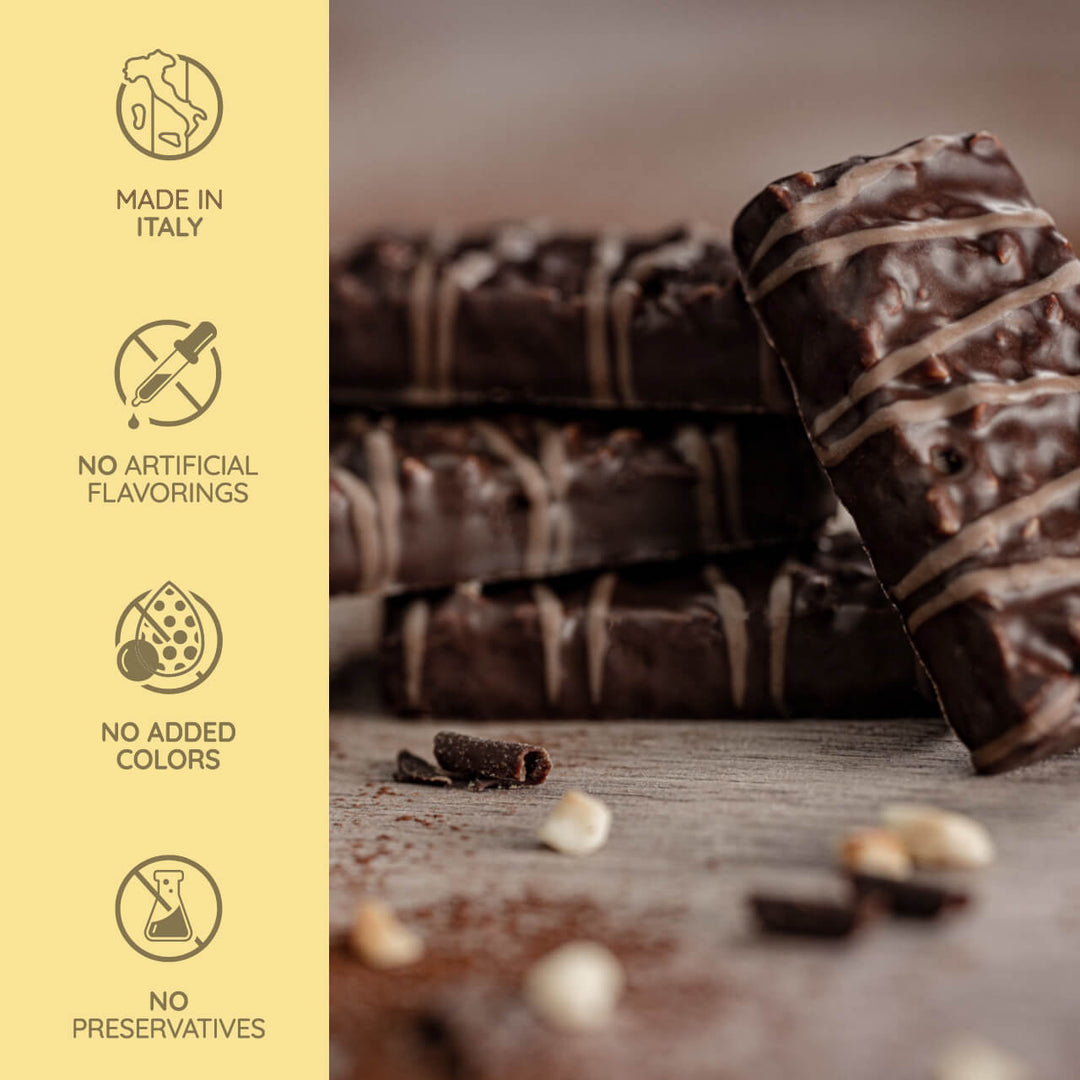 Patisserie Dark Hazelnut, Chocolate Coated Specialty, 3.53 oz. Box - No Artificial Flavorings; No Added Colors; No Preservative; Made in Italy