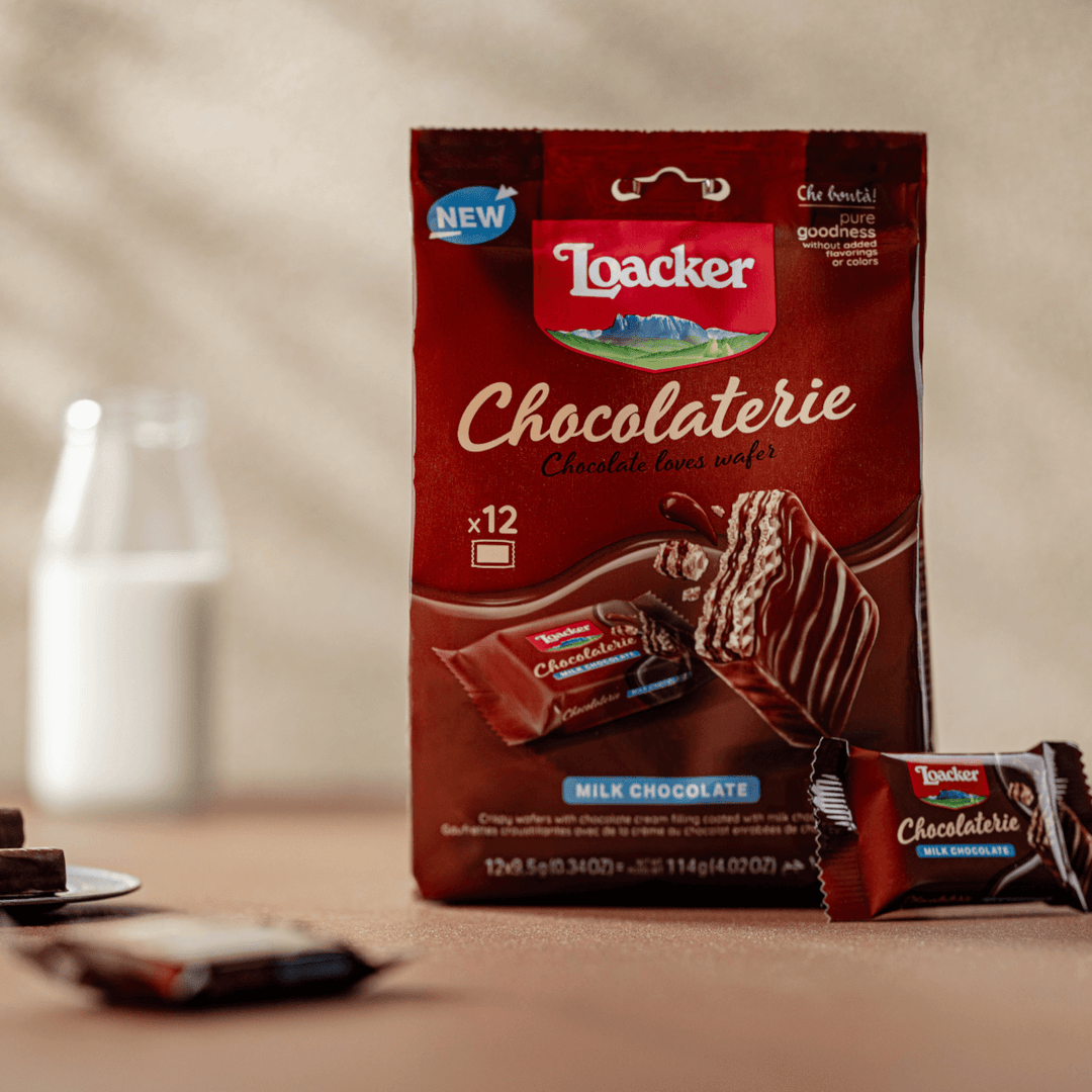 Chocolaterie Milk Chocolate, Chocolate Covered Wafer Squares, 12-ct. Bag 